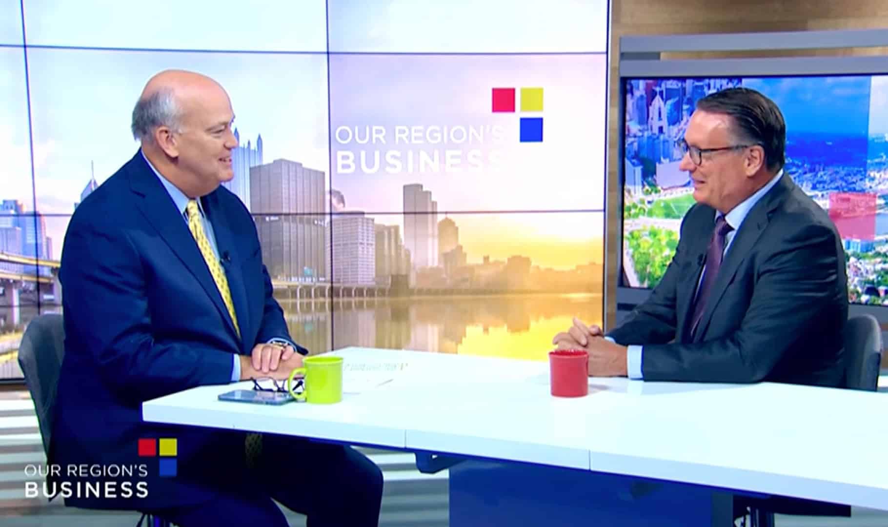 Thomas Grealish on WPXI-TV's "Our Region's Business" segment.